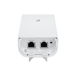 NanoStation airMAX M2 CPE,  hasta 150 Mbps, frecuencia 2 GHz (2412-2462 MHz) con antena integrada de 11 dBi