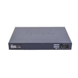 Switch Administrable L3, 24 puertos Gigabit PoE 802.3bt, 2 puertos 10G SFP+, Pantalla Tactil, Fuente Redundante, (600W)