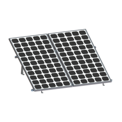 Montaje para Panel Solar, Riel 