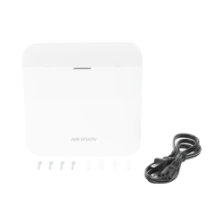 (AX PRO) Panel de Alarma Inalámbrico de Hikvision / Soporta 48 Zonas / Wi-Fi y Ethernet / Incluye Batería de respaldo / Compatible con los Accesorios AX PRO