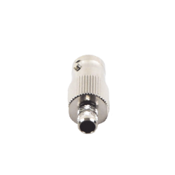 Conector BNC Hembra de Anillo para Cables RG-8/X, LMR-240, 9258, Níquel/ Oro/ Delrin.