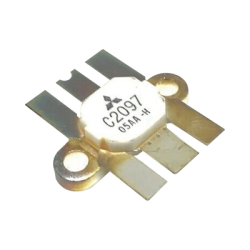 Transistor  de Silicio NPN Epitexial, 30 MHz, 13.5 Vcc, 70 Watt, T-40E.