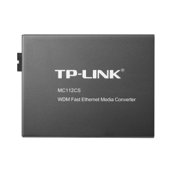 Convertidor Fibra Óptica WDM Monomodo / 1 puerto RJ45 10/100 Mbps / 1 puerto SC/UPC 100 Mbps /  Hasta 20 Km / Para su Funcionamiento Requiere el Modelo MC111CS / Plug and Play