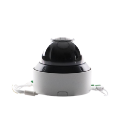 Mini Domo IP PTZ 2 Megapixel / 25X Zoom / 50 mts Luz Infrarroja Inteligente (Visión Nocturna) / Autoseguimiento / WDR 120 dB / PoE+ / IP66 / Ultra Baja Iluminación / MicroSD