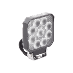 Luz de trabajo, 9 LED, 1050 Lumenes, 12-24 Vcd