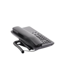 Teléfono IP Hotelero, 2 líneas SIP con 2 cuentas, codec Opus, IPV4/IPV6, color negro, con gestión en la nube GDMS