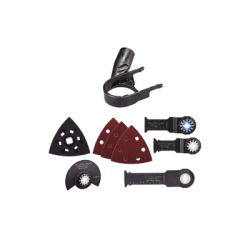 Multiherramienta Oscilante Inalámbrica de 18V, incluye 2 Baterías  BL1850B de 5.0 A, Cargador DC18RC, Accesorios y Estuche Makpac