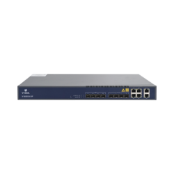 OLT de 4 puertos EPON con 8 puertos Uplink (4 puertos Gigabit Ethernet + 4 puertos Gigabit Ethernet SFP) , hasta 256 ONUS,