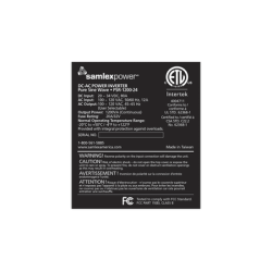 Inversor de corriente Onda Pura Montaje en rack 1U 1200W, 24 Vcc- 120 VCA, 50/60 Hz