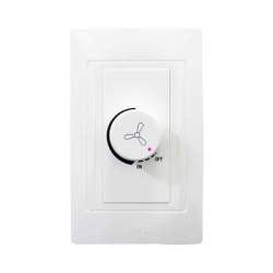 Dimmer Rotativo para Ventilador 300W 127 V 60 Hz.