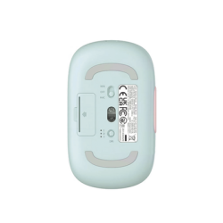 Mouse Inalámbrico FUNï¼‹ / Recargable / 2.4G & Bluetooth / 4 Niveles de DPI / Clic Silencioso / Ergonómico / 5 Botones / Compatible con Windows, macOS 10.5, Android iOS Linux y Chrome OS / Color Rosa