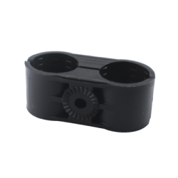 Paquete de 10 Sujetadores Plasticos Para Cable Coaxial de  1- 1/4