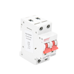 Protección Térmica 2P, 16A,  Corriente Directa  800 Vcc para Aplicación Fotovoltaica Montaje Riel DIN