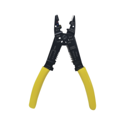  Pinza Cortacables / Pelacables 10 a 22 AWG con Plegador de Conectores.
