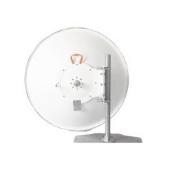Antena de parabola profunda, blindada, con supresión al ruido de 4 ft, 4.9-6.4 GHz, Ganancia 37 dBi con SLANT de 45 ° y 90 °, ideal para hasta 100 km, Conectores N-hembra, montaje con alineación milimétrica.