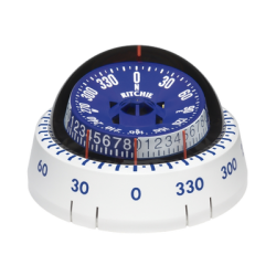 Brújula de navegación serie táctica en color blanco