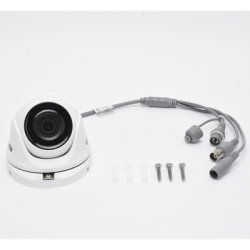 Turret TURBOHD 5 Megapíxel / 85° de Visión / Lente 2.8 mm / Exterior IP66 / IR EXIR 20 mts / TVI-AHD-CVI-CVBS / Metal 