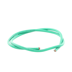 (SLLU22) Cable de Cobre Recubierto THW-LS Calibre 4 AWG 19 Hilos Color Verde (Venta por Metro)