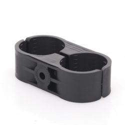 Paquete de 10 Sujetadores Plasticos Para Cable Coaxial de  2-1/4