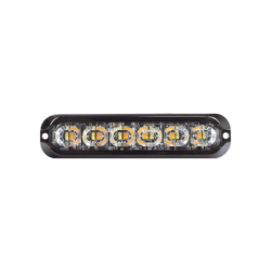 Luz perimetral , 12 LED Ultra Brillantes, Dual Color Ambar / Claro