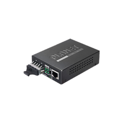 Convertidor de medios 1000 Mbps UTP/fibra óptica Mono-Modo hasta 20 Km, conector SC