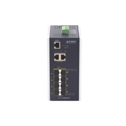 Switch Industrial Administrable L2+, 8 Puertos 1G SFP, 2 Puertos TP Gigabit, (-40 ~75 grados C) 