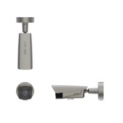 Bala IP 4 Megapíxel ANPR para Control de Acceso / Lente Mot. 2.8 mm - 12 mm / Reconocimiento y Captura de Placas Vehiculares / IP67 / IK10 / PoE / Algoritmo Intercambiable