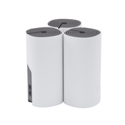 Kit de Router inalámbrico mesh Deco E4 para Hogar / Doble banda AC 1200  / 2 puertos 10/100 Mbps / Compatible con amazon alexa.