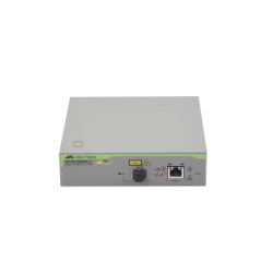 Convertidor de medios Gigabit Ethernet PoE+ a fibra óptica, conector LC, multimodo (MMF), distancia hasta 550 m