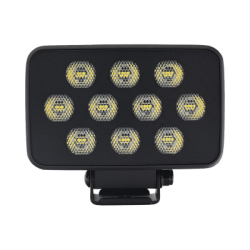 Luz de Trabajo Ultra brillante Cuadrada, 10 LED, 8937 Lúmenes, 12-24 Vcd