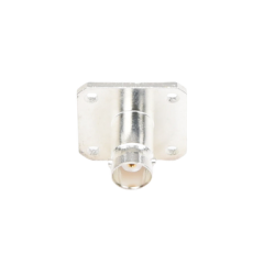 Conector BNC Hembra para Chasis, 18 mm uso en Duplexers Syscom con UG-177/U.  