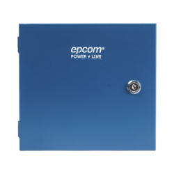 Fuente de Poder Profesional HEAVY DUTY @ 16 Amperes / 8 Canales / Hasta 2A por Salida / Ajuste independiente de 11 a 15 Vcc por Salida / Protección Contra Sobrecargas / Filtro de Ruido Especial para Cámaras 4K.