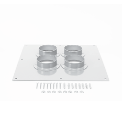 Placa Pasamuros Con Capacidad de 4 Botas de 4