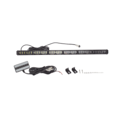 Barra de luz de advertencia de 6 Módulos de 6 LED, 30 Pulgadas, Ambar