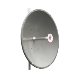 Antena direccional de 3 ft, 5.9 a 7.1 GHz, Ganancia 34 dBi, Conectores RP-SMA Hembra, Polarización doble, incluye montaje para torre o mástil 