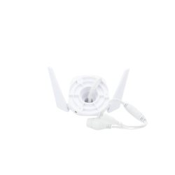 Cámara IP Wi-Fi para exterior, 3 megapixel, audio doble vía, visión nocturna, notificación Push, acepta memoria Micro SD de para grabación. 