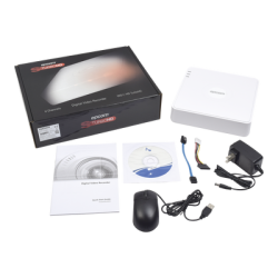 DVR 4 Canales TurboHD + 1 Canal IP/ 2 Megapixel (1080p) lite/ 1 Bahía de Disco Duro / H.264+ / 1 Canal de Audio / Salida de video Full HD