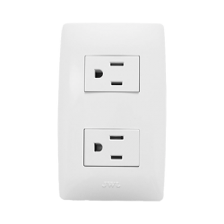 Contacto Dúplex de 127 V~60 HZ 15 A / Color Blanco.