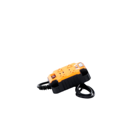 Multicontacto Powerbox 1, con 4 Salidas 120 Vca, 2 USB-A / 1 USB-C, Luces LED Integradas y Soporte Magnético