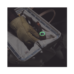 Linterna LED Portátil Recargable 500 Lúmenes con Luz Frontal y Lateral de Trabajo. Lámpara con tapa de Extremo con Imán, USB-C