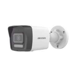 Bala IP 2 Megapixel / Lente 2.8 mm / Dual Light (30 mts IR + 30 mts Luz Blanca) / Micrófono Integrado / ACUSENSE Lite / Exterior IP67 / H.265+ / PoE / ONVIF 