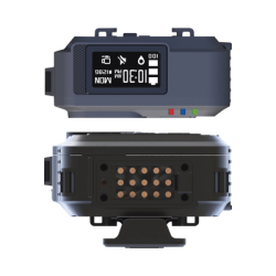 Body Camera para Seguridad, Video Full HD, Descarga de Vídeo automática con estación, Pantalla TFT con indicador de batería y memoria.