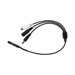 Micrófono con Cancelación de Ruido de Alta Fidelidad / Interior / 12 Vcc / Entrada RCA