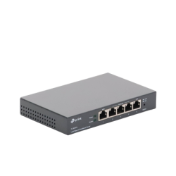 Router Balanceador de Carga Multi-Wan, 1 puerto LAN 10/100 Mbps, 1 puerto WAN 10/100 Mbps, 3 puertos Auto configurables LAN/WAN, Sesiones Concurrentes 10,000 para Pequeña Oficina 