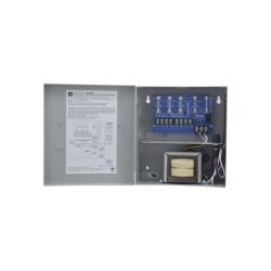 Fuente de poder ALTRONIX de 24 Vca @ 3.5 Amper o 28 Vca @ 3.0 Amper, para 4 cámaras, Con voltaje de entrada de 115 Vca, 