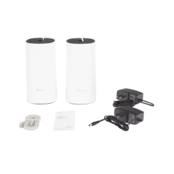 KIT 2 Routers Inalámbricos MESH Interior para Hogar / Doble Banda Wi-Fi 5 AC1200 Mbps / 2 Puerto Gigabit WAN/LAN / 2 Antenas Internas / Administración Mediante la App Deco (iOS, Android) 