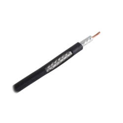 Metro de Cable Coaxial Ultra Flexible LMR240UF de 50 Ohm, Conductor Central de Cobre Trenzado