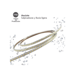 Manguera Led de 1 Linea de 1 cm/ 50 m/ T.C.C. 2700 K.