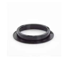 Brida de policarbonato, Color Negro, Accesorio para plafón Serie ED3040