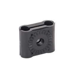 Paquete de 10 Sujetadores Plasticos Para Cable Coaxial de 3/8